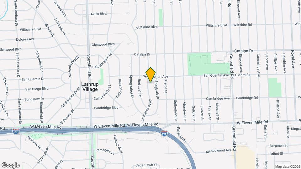 27422 Lexington Pkwy Map and Location Details