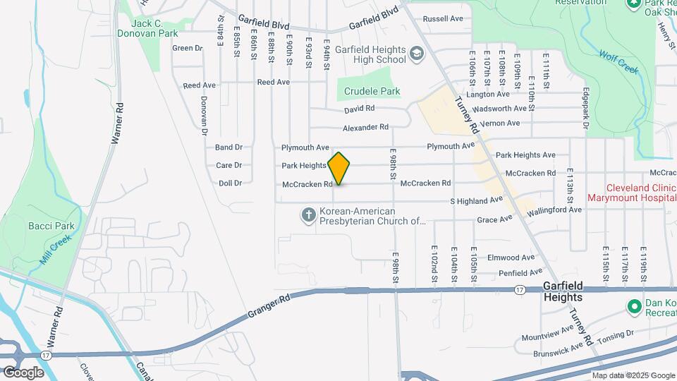 9406 McCracken Rd Map and Location Details