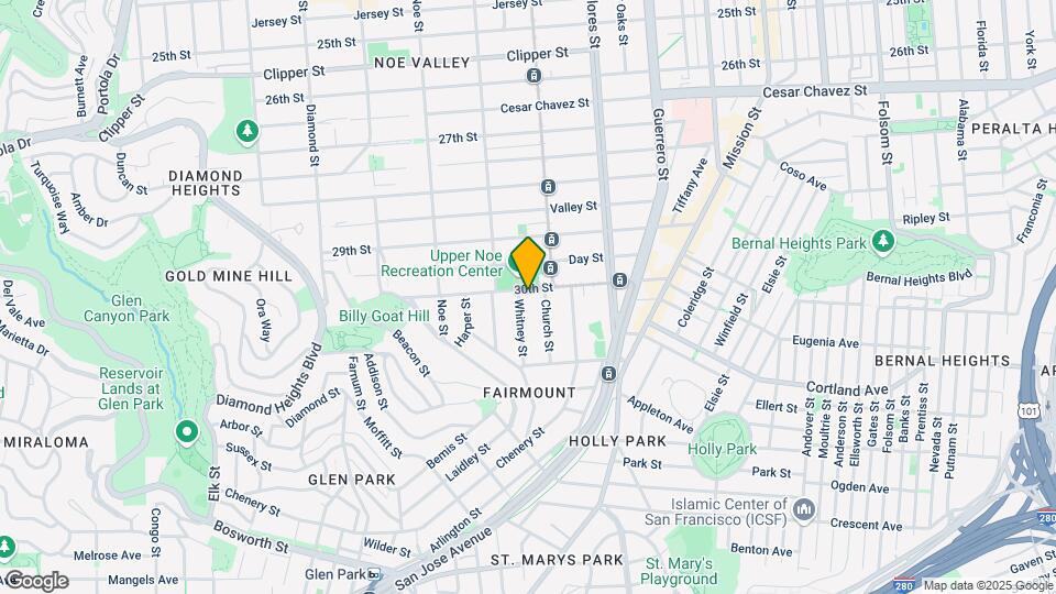 313 30th St Map and Location Details