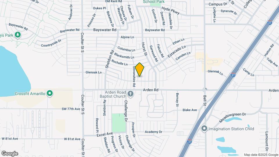 6914 Manor Cir Map and Location Details