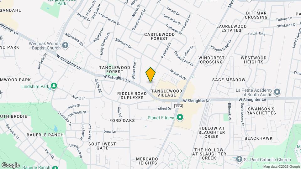 9810 Roxanna Dr Map and Location Details