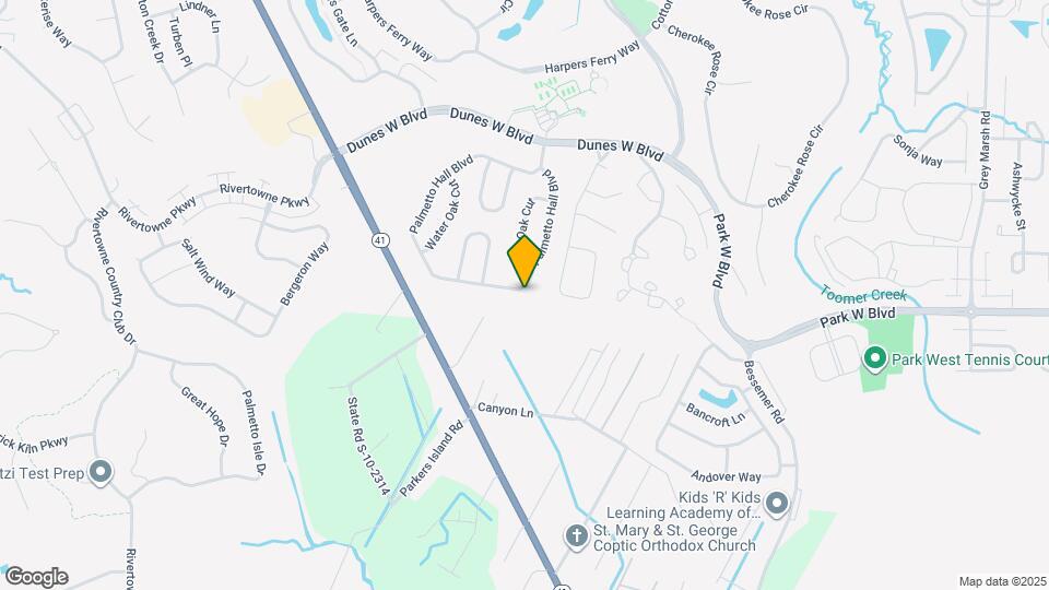 2712 Palmetto Hall Blvd Map and Location Details