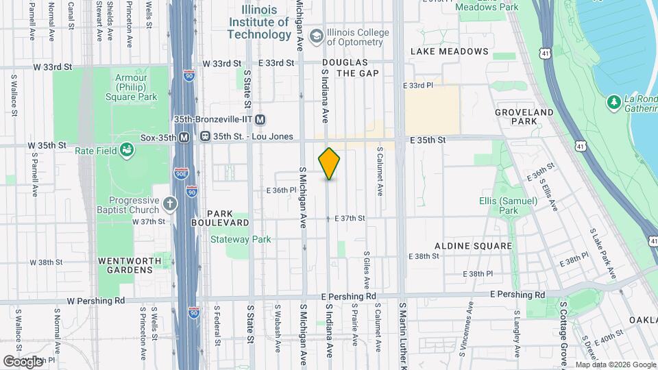 3629 S Indiana Ave, Unit 6B Map and Location Details