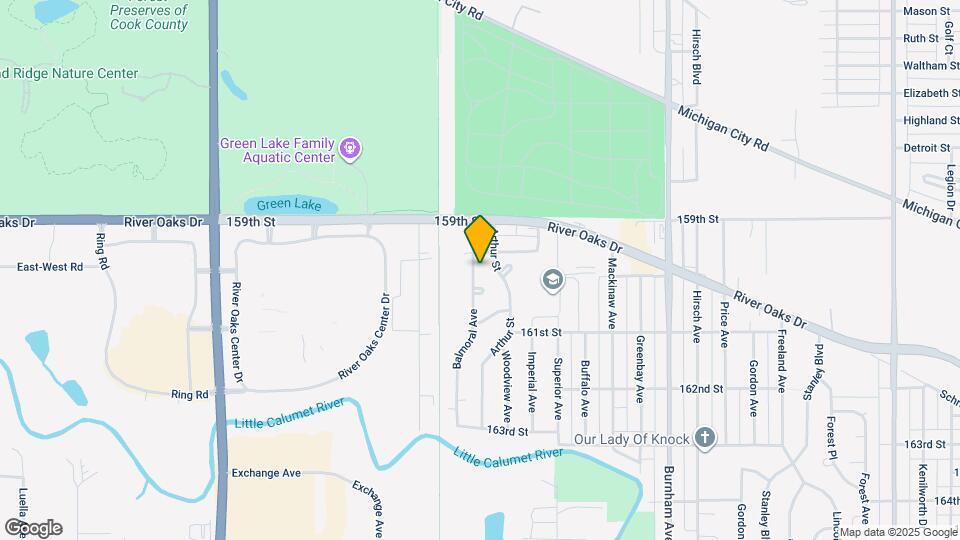 1237 Balmoral Ave Map and Location Details