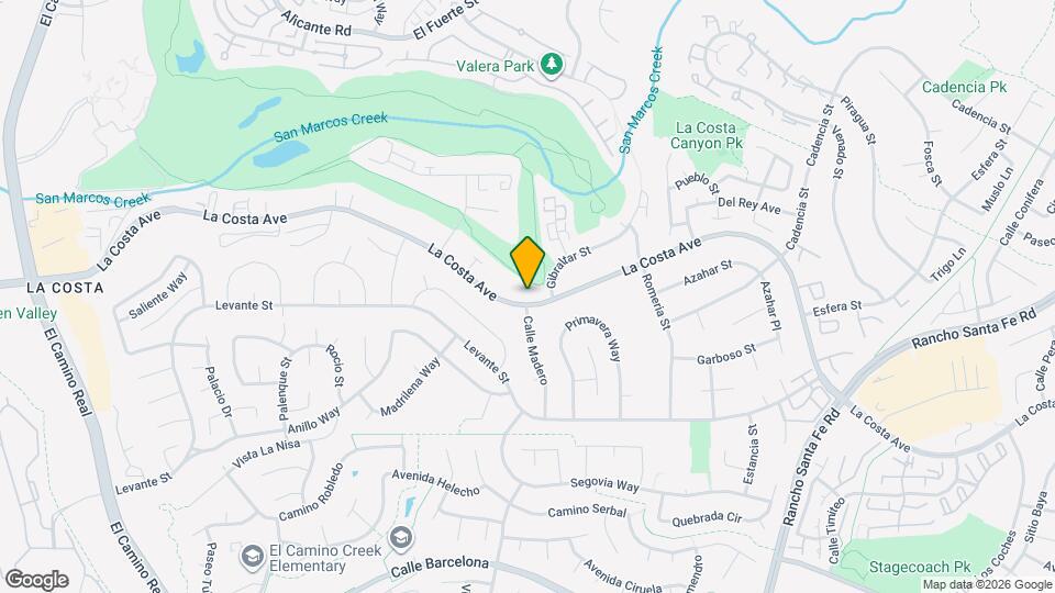 2814 La Costa Ave Map and Location Details