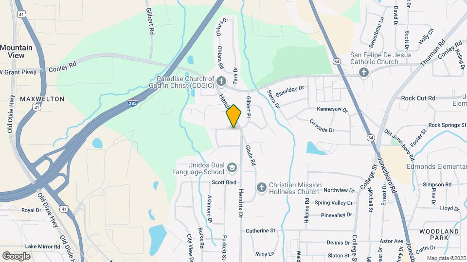 575 Springwood Dr Map and Location Details