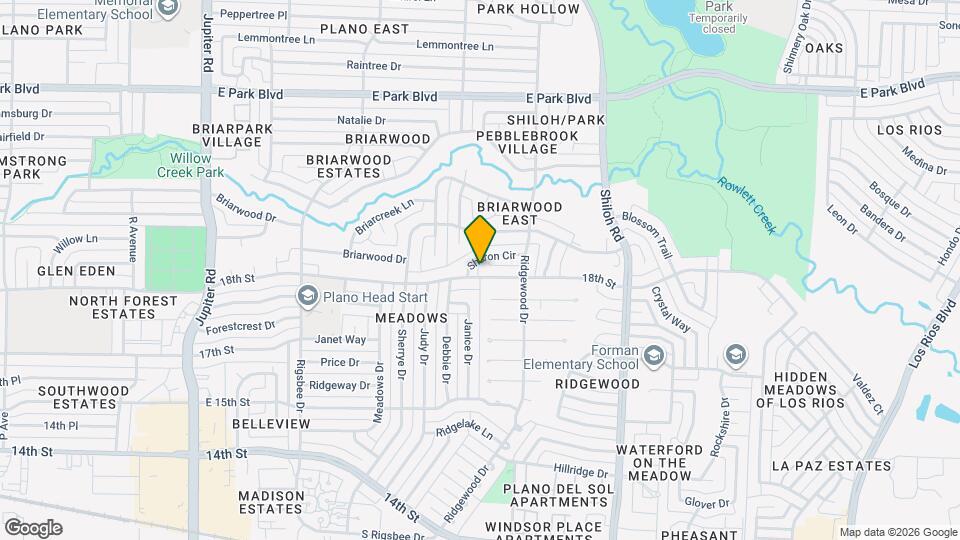 3205 18th St Map and Location Details