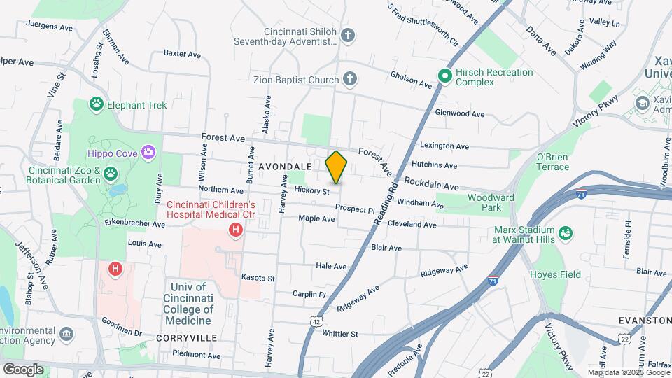 3465 Knott St Map and Location Details