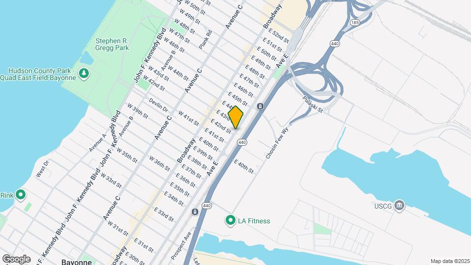 671 Ave E Map and Location Details