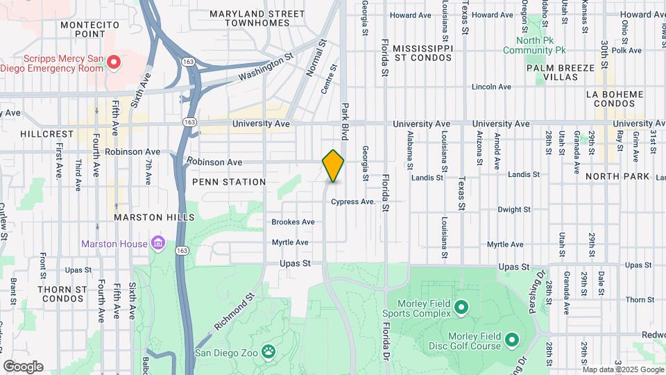 3689 Park Blvd-Unit -3689 Map and Location Details