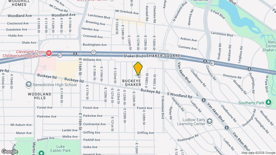 2822 E 127th St, Unit 03.103 Mapa y Detalles de la Ubicación