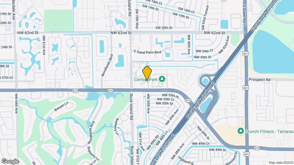 5611 NW 50th Terrace Map and Location Details