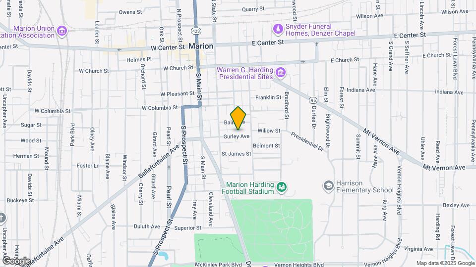 220 Gurley Ave Map and Location Details