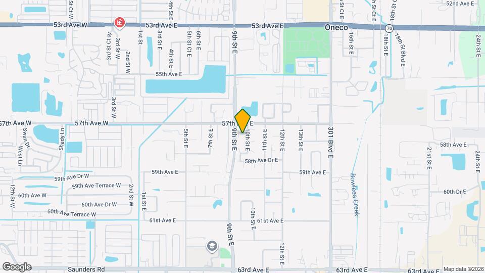 5723 9th St Cir E Map and Location Details
