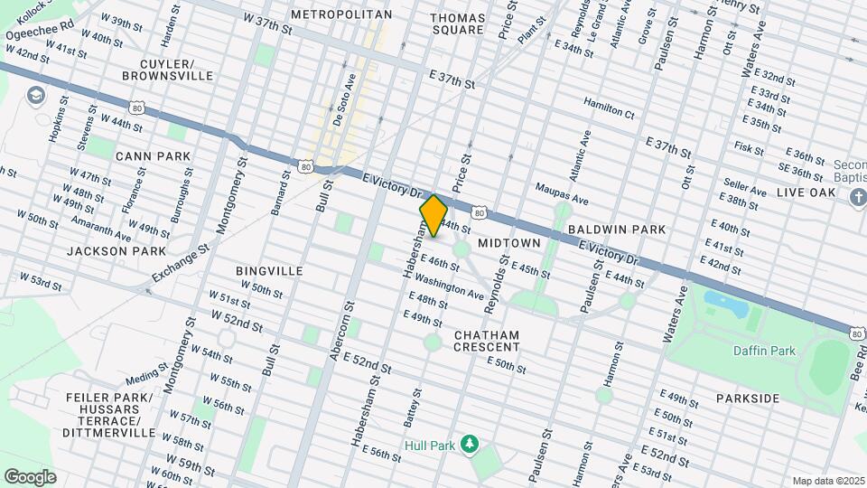 209 E 45th St Map and Location Details
