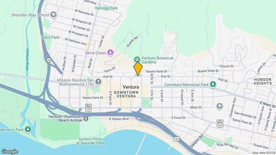 570-574 Poli St Map and Location Details