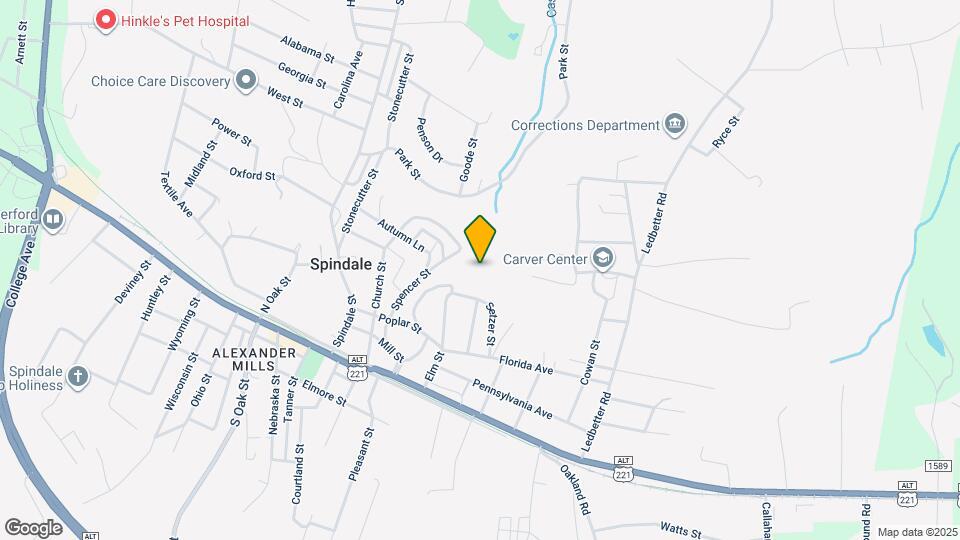 1446 Old Ballpark Rd Map and Location Details