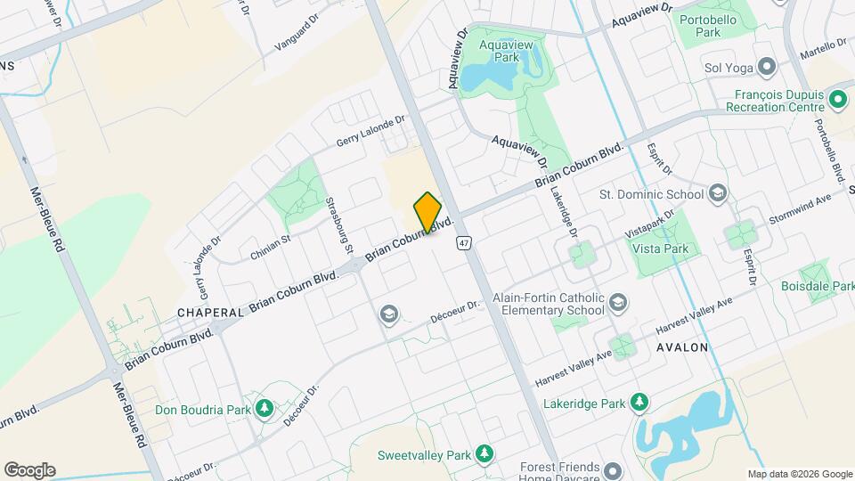 Locale Map and Location Details