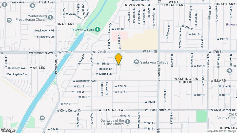 1418-1430 College Ave Map and Location Details