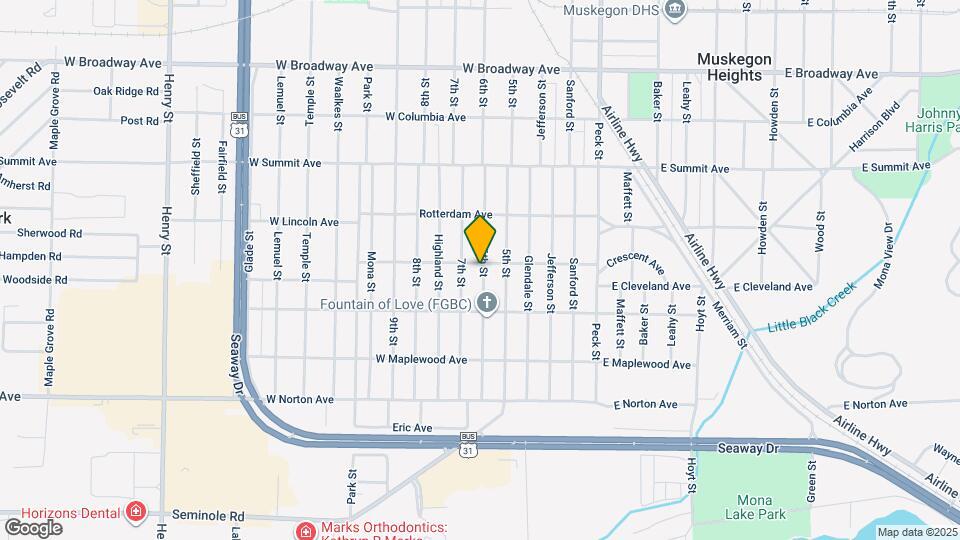 3201 6th St Map and Location Details