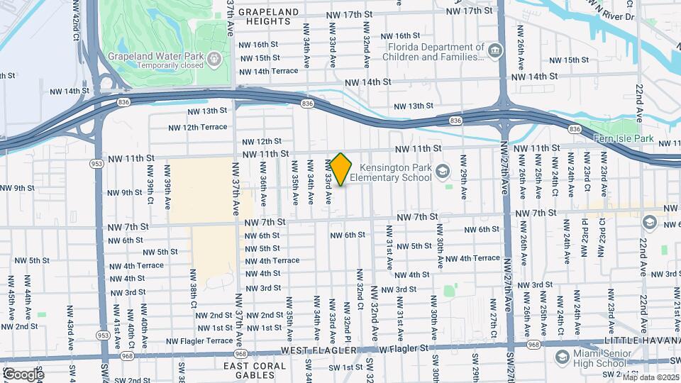 822 NW 32nd Pl Mapa y Detalles de la Ubicación