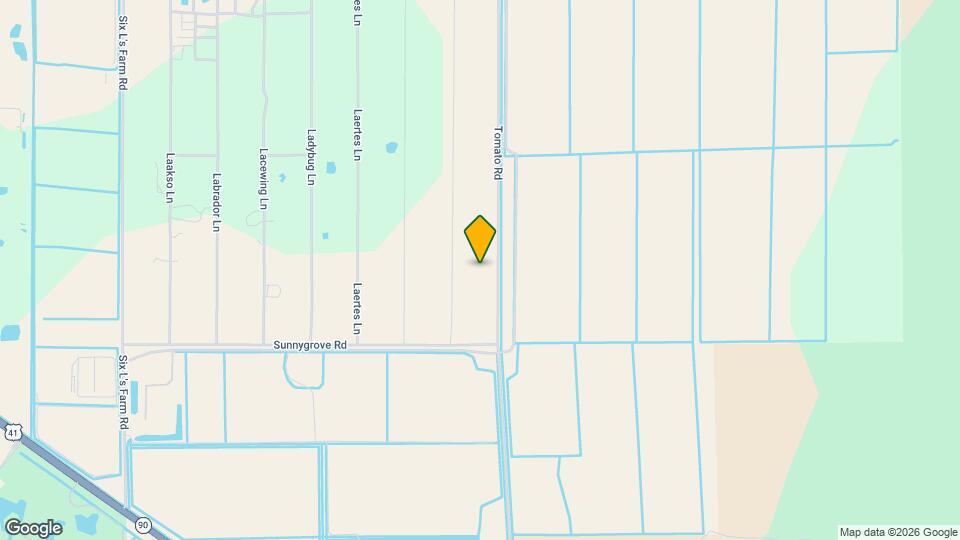 11621 Tomato Rd Map and Location Details