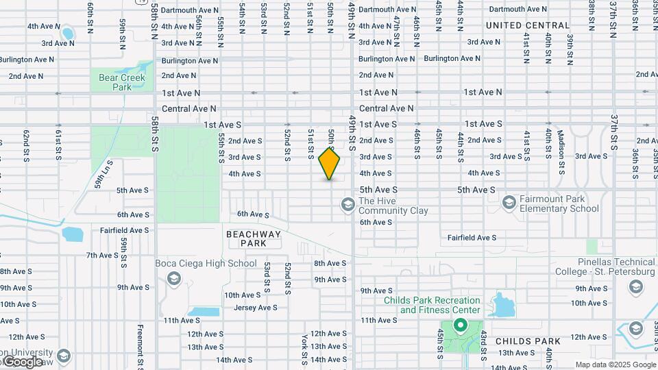 5005.5 5th Ave S Map and Location Details