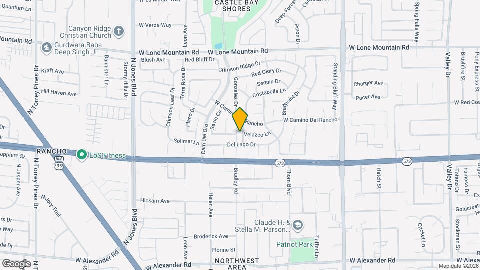 4449 Cielo Ln Map and Location Details