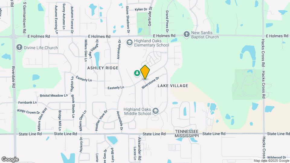 5511 Briardale Dr Map and Location Details