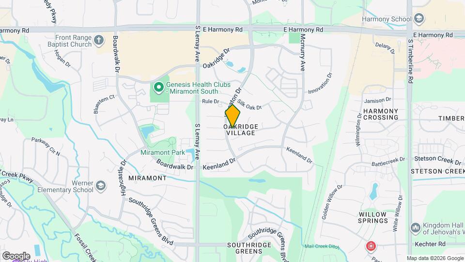 1223 Red Oak Ct Map and Location Details