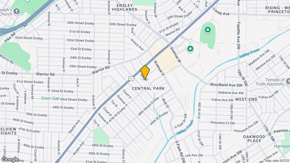 4632 Ave U Map and Location Details