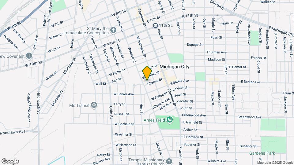 217 Charles St Mapa y Detalles de la Ubicación