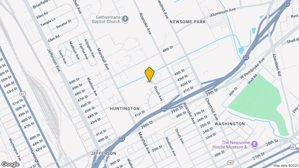 4515 Orcutt Ave Map and Location Details