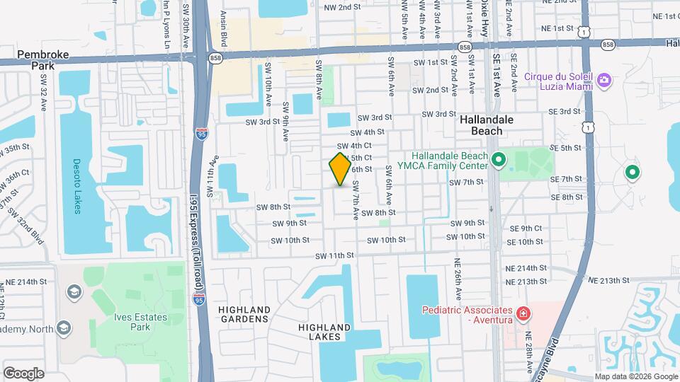 719 SW 7th St Map and Location Details