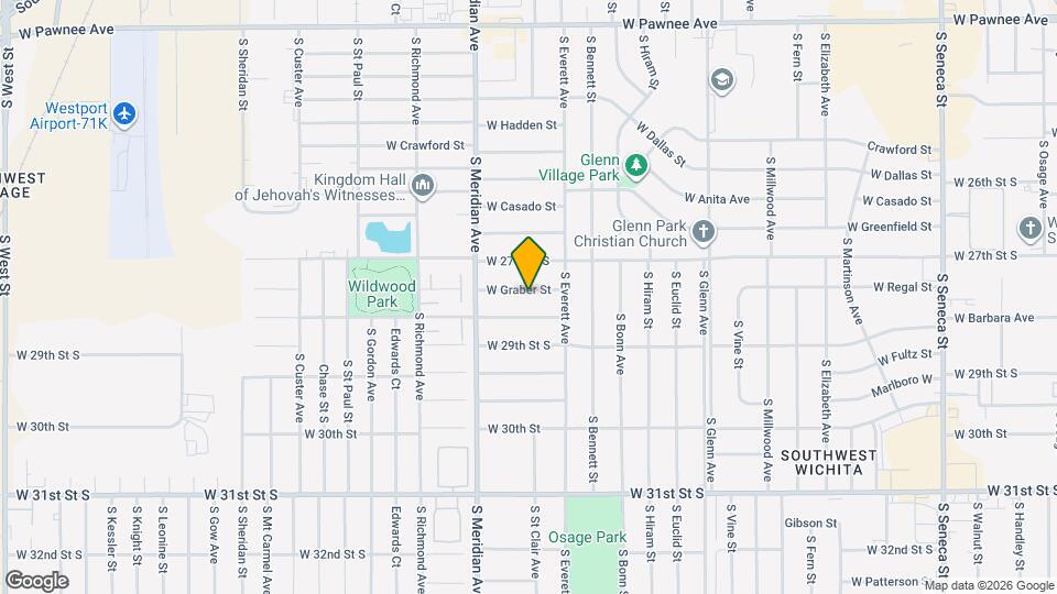 2309 W Graber St Map and Location Details