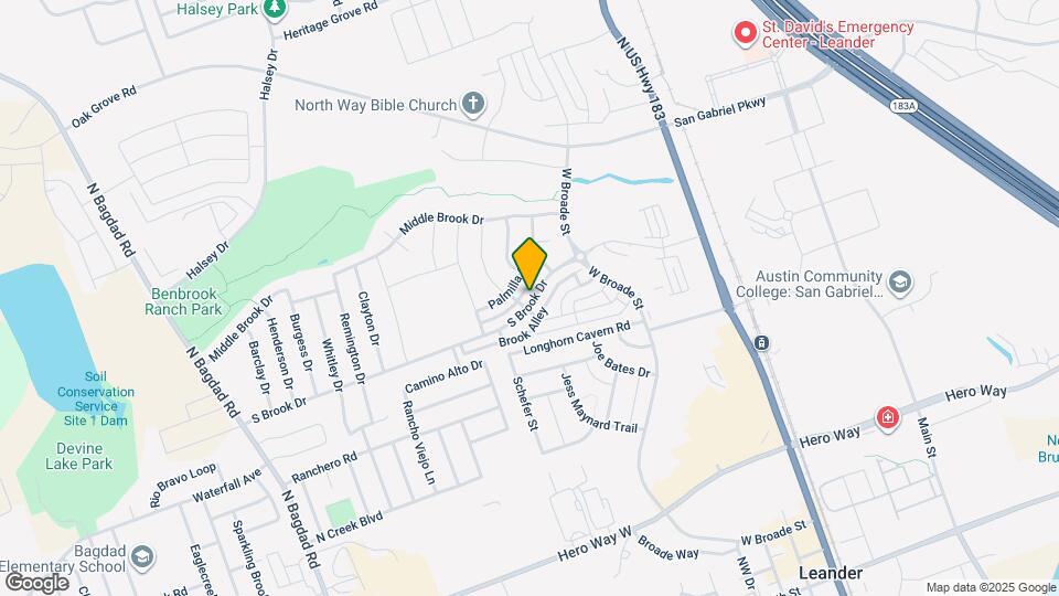 369 S Brook Dr Map and Location Details