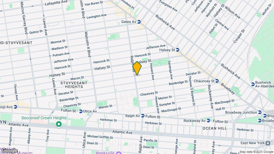 594 MacDonough St Map and Location Details