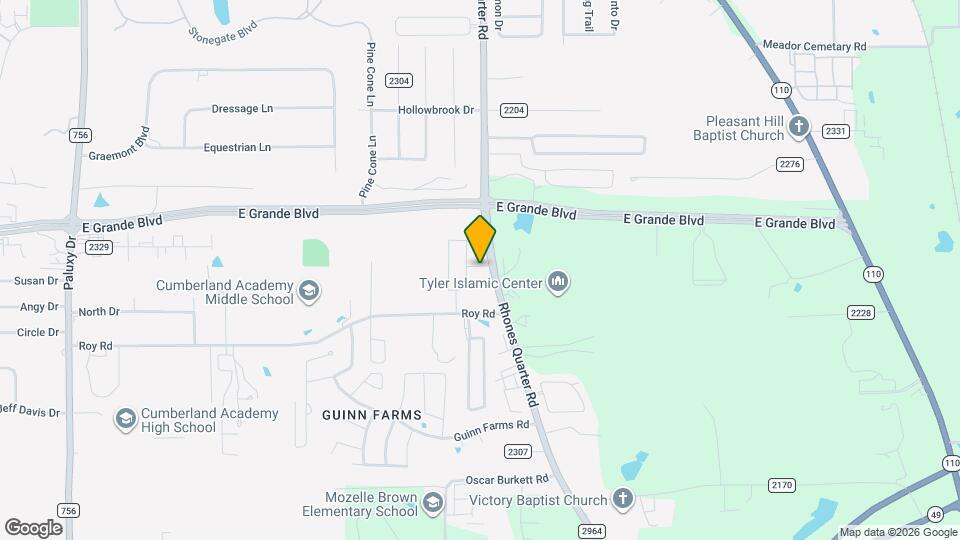 3355 Skyview Dr Map and Location Details