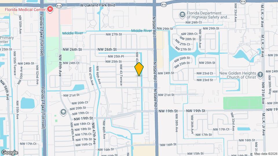 2230 NW 42nd Ave Map and Location Details