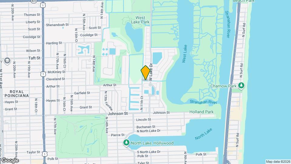 1135 W Lake St Map and Location Details