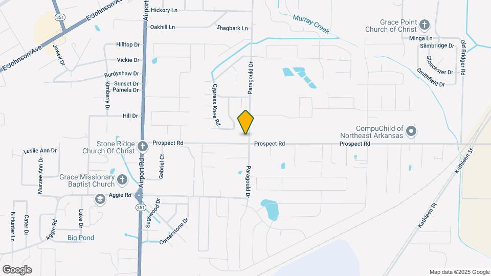 601 Paragould Dr Map and Location Details