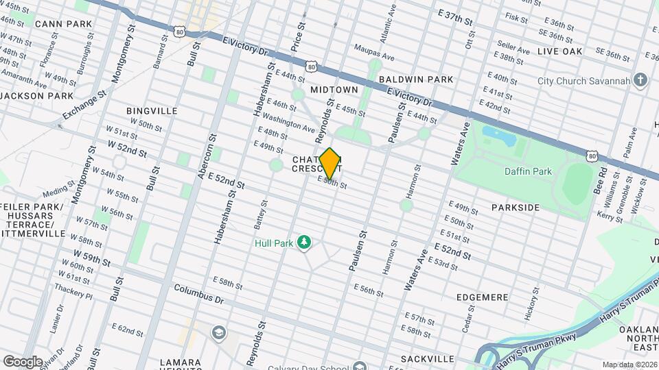 431 E 50th St Mapa y Detalles de la Ubicación