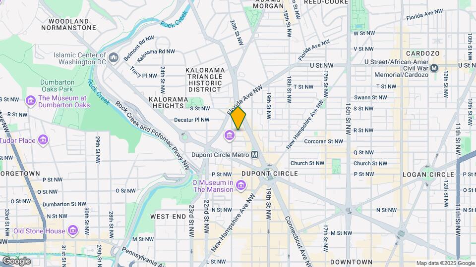 2018 R St NW Mapa y Detalles de la Ubicación