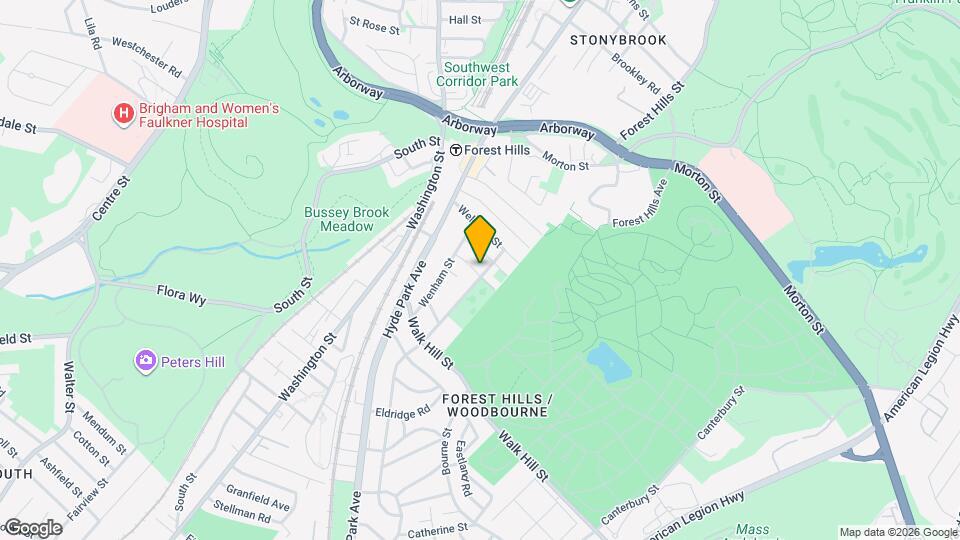 29 Wachusett St, Unit 2 Map and Location Details