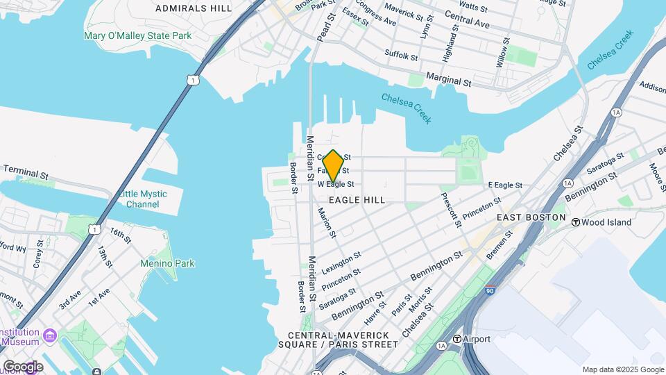 43 W Eagle St, Unit #3 Map and Location Details