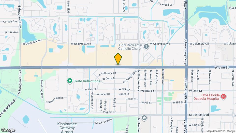 2295 W Irlo Bronson Memorial Hwy, Unit Double Bunk Suite Map and Location Details