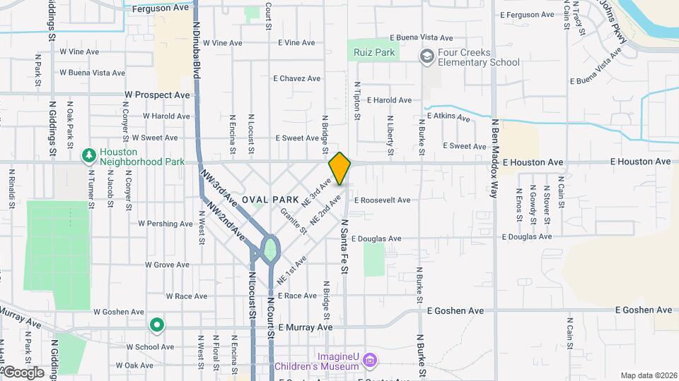 414 NE 2nd Ave Map and Location Details