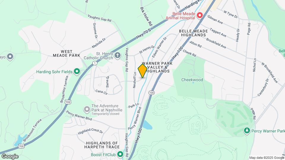 6325 Percy Dr Map and Location Details