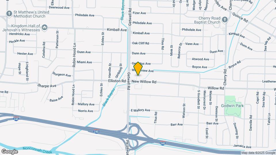 3972 New Willow Ave Map and Location Details