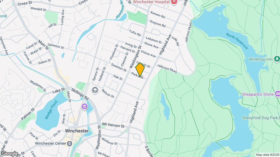 21 Park Ave Map and Location Details